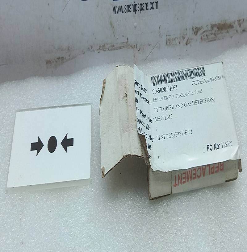 Tyco 515.001.015 Replacement Glass 90-5020-01663 5PCs In Lot