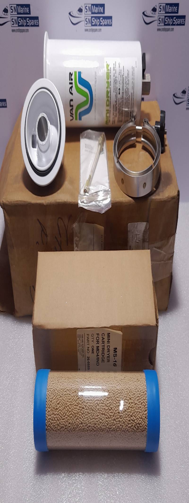 Van Air System MD-4/IND Air Dryer 38-0124 With Cartridge MS16 26-0889