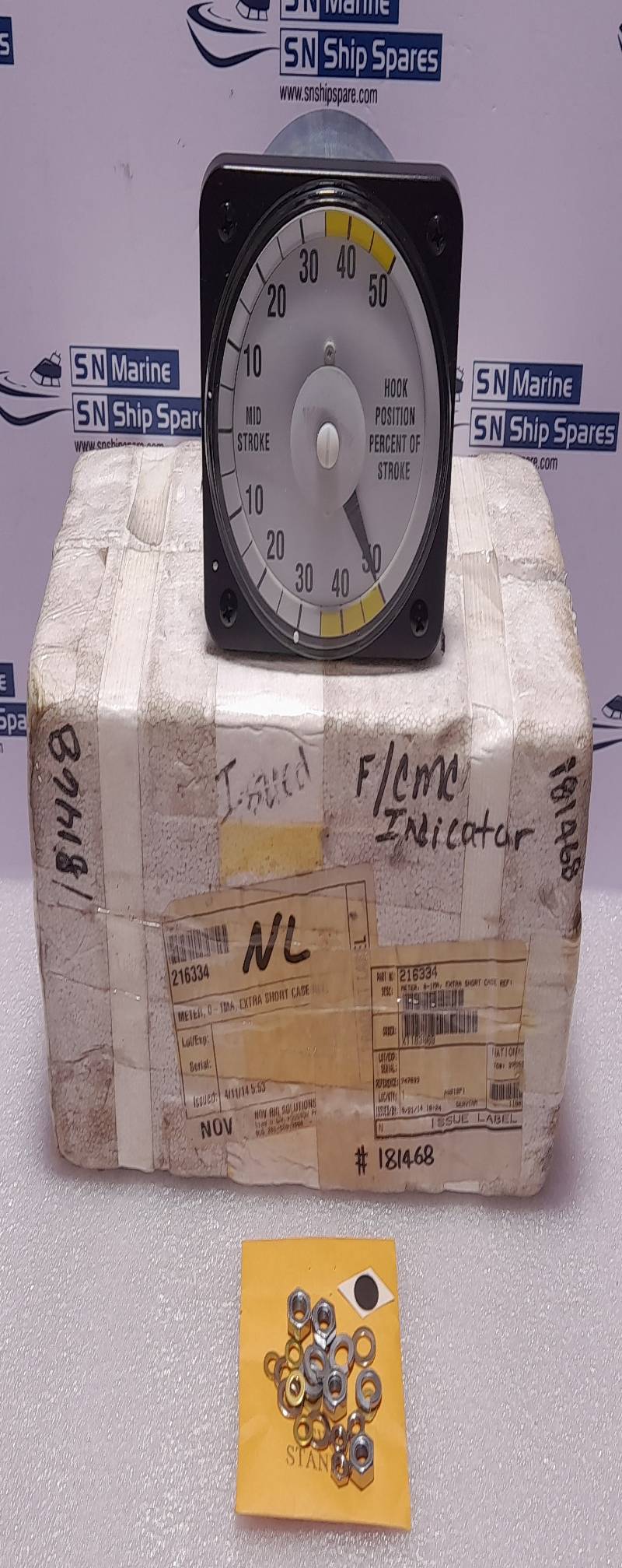 Yokogawa DB-40 Weschler 103111FAFA7XTB Meter 50-0-50 