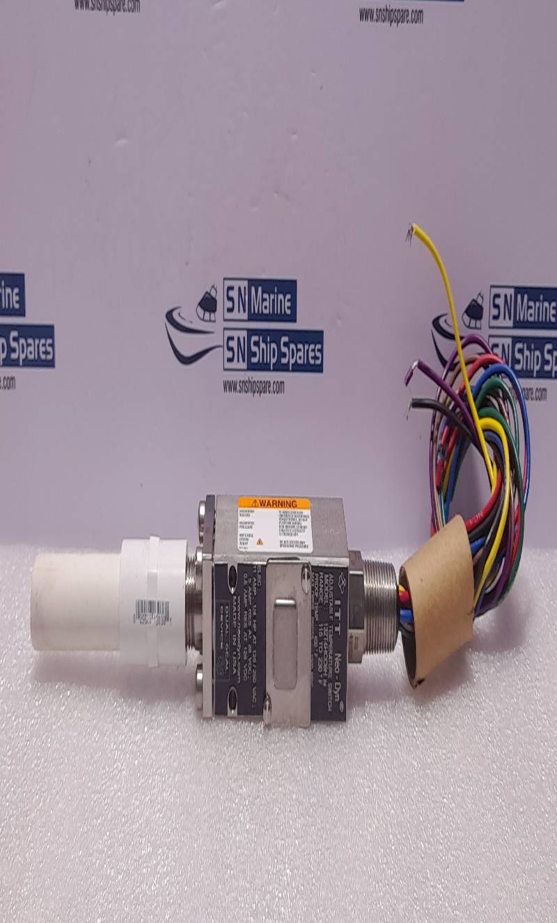 ITT New Dyn 132T4HCC6HN Adjustable Temperature Switch NOV 7818505 Range 115-230F