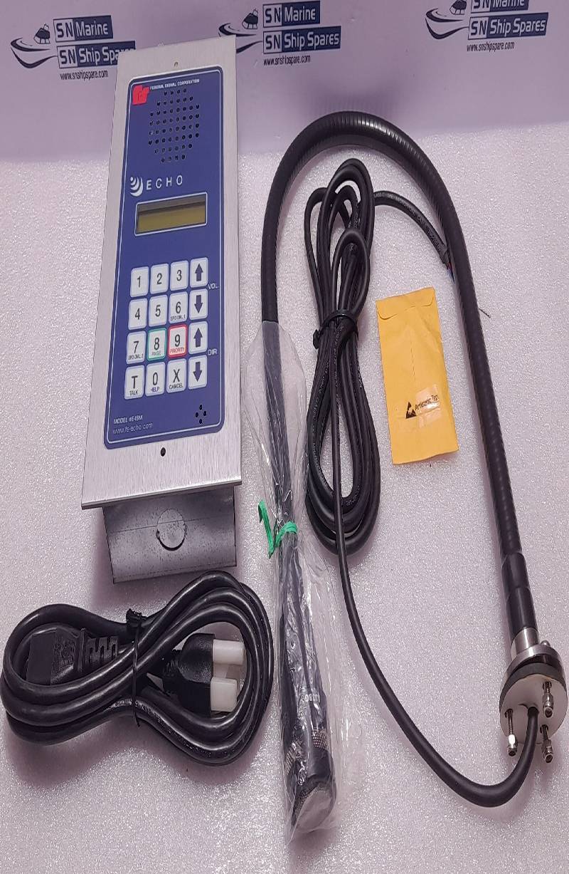 Federal Signal E1STGM3 Console Mount Station EISTGM3 Echo E-ISM With Shure 503BG