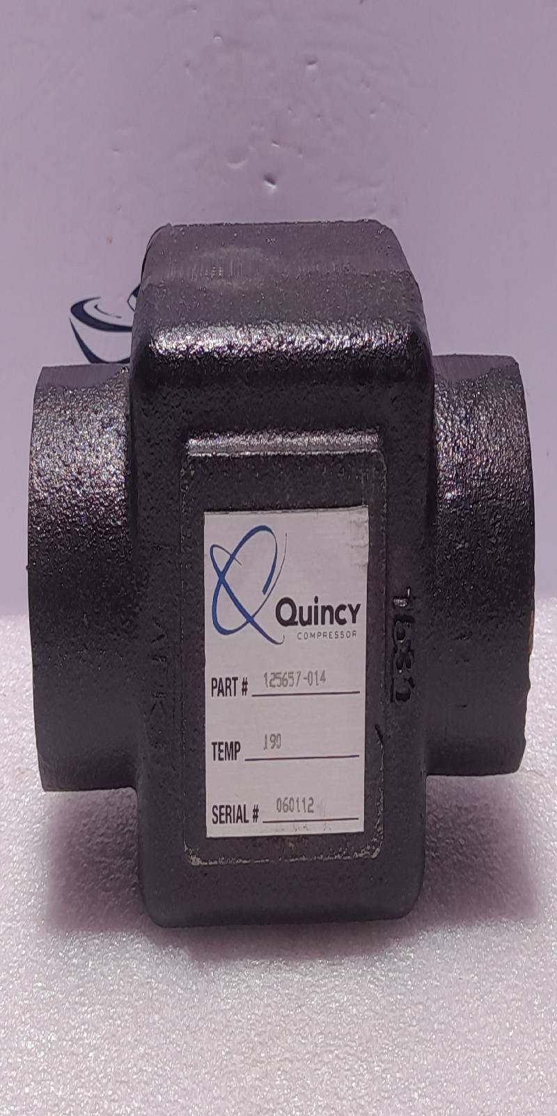 Quincy 125657-014 Thermo Valve Temp 190 Thermostatic Expansion Valve 125657014