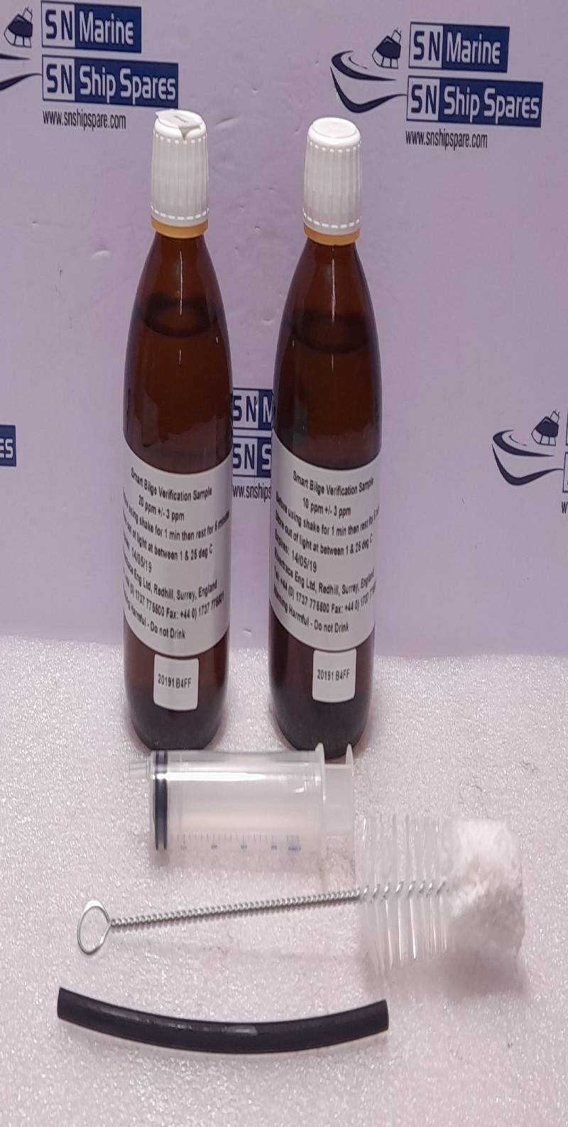 World Water Systems SBVK0900 Verify Smart Bilge Kit Rivertrace Smart Bilge Verification Sample