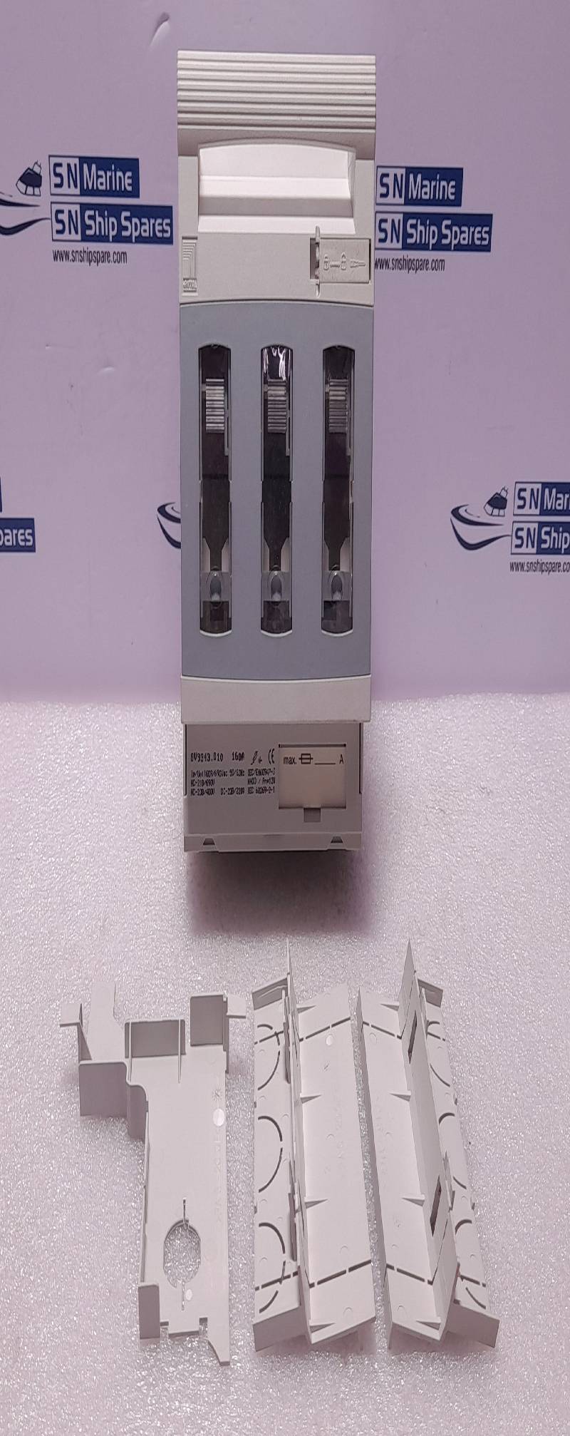 Rittal SV 9343.010 RiLine NH On-Load Isolator Size 00 3P 60mm 690VAC Ith 160A SV9310.010