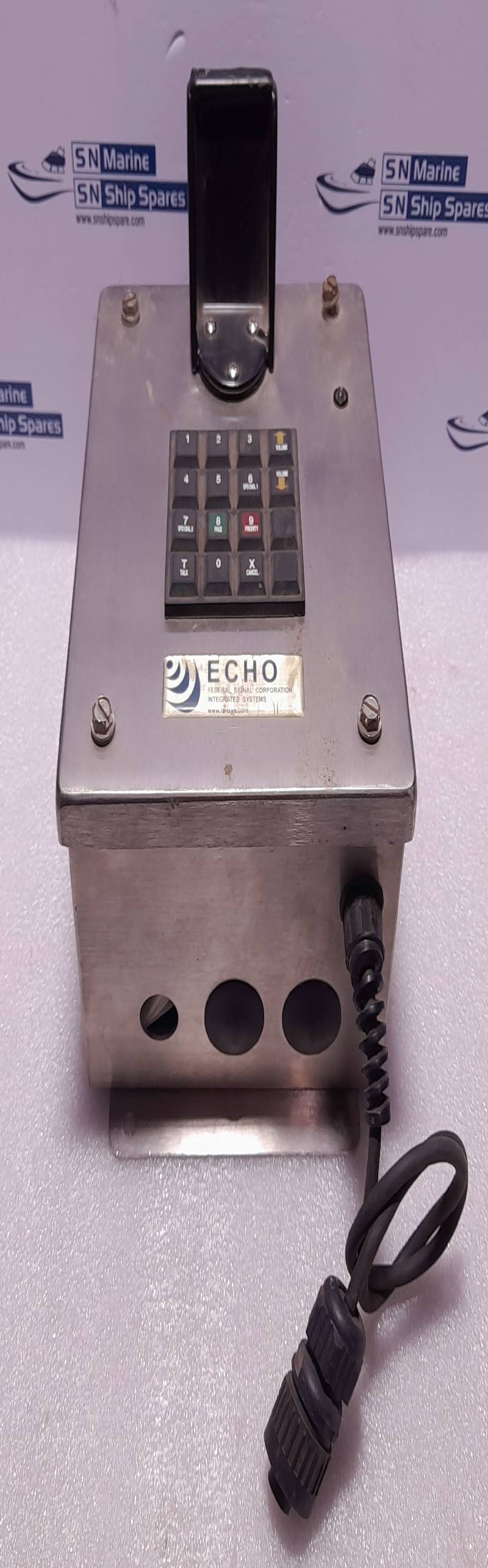 Federal Signal ECHO E2-SM Intercom Station 8601125AXX Telephone Instruments Assembly Feature