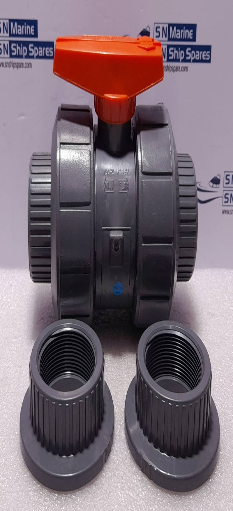 Nibco U45TB-U-21N Ball Valve PVC Body Union And Connection U45TBU21N