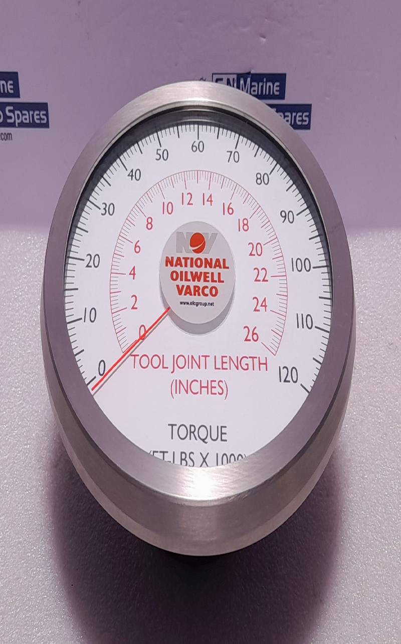 EFC M25xB Analogue Gauge Tool Joint Length 0-26 Inches 0-120 Torque NOV 141379-M258