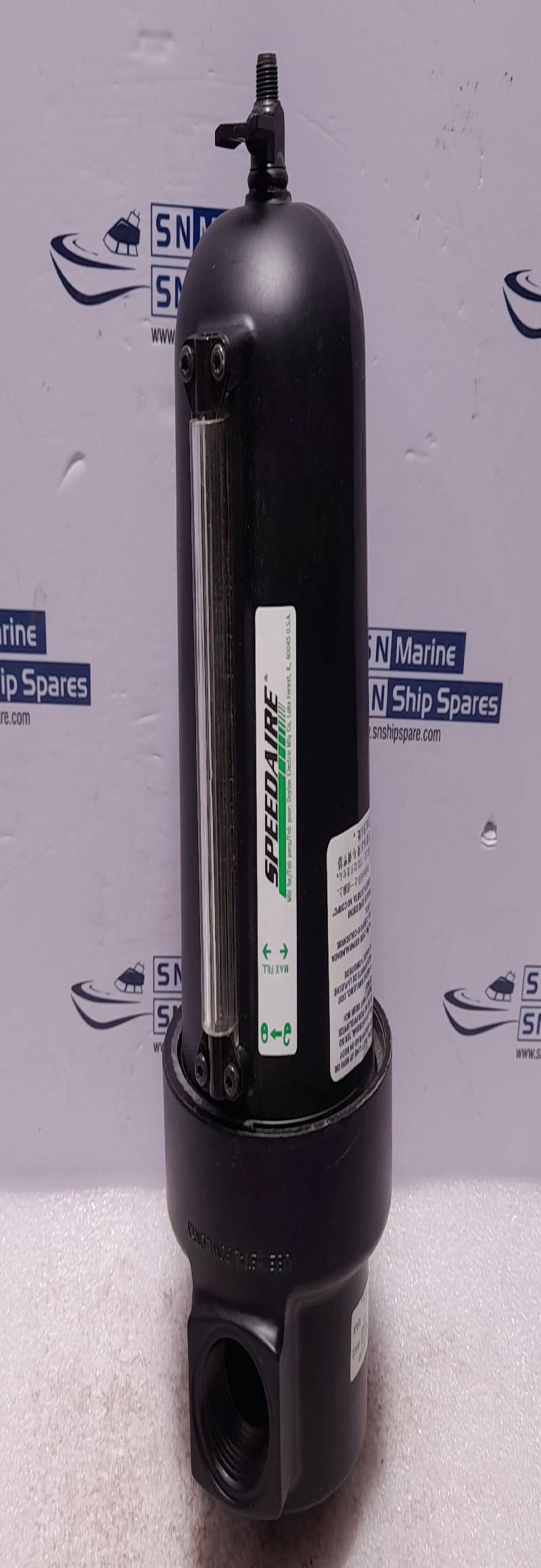 Speedaire 4ZL60 Air Line Lubricator Inlet 250 PSIG 17 Bar Max Outlet 175◦F 80◦C Max