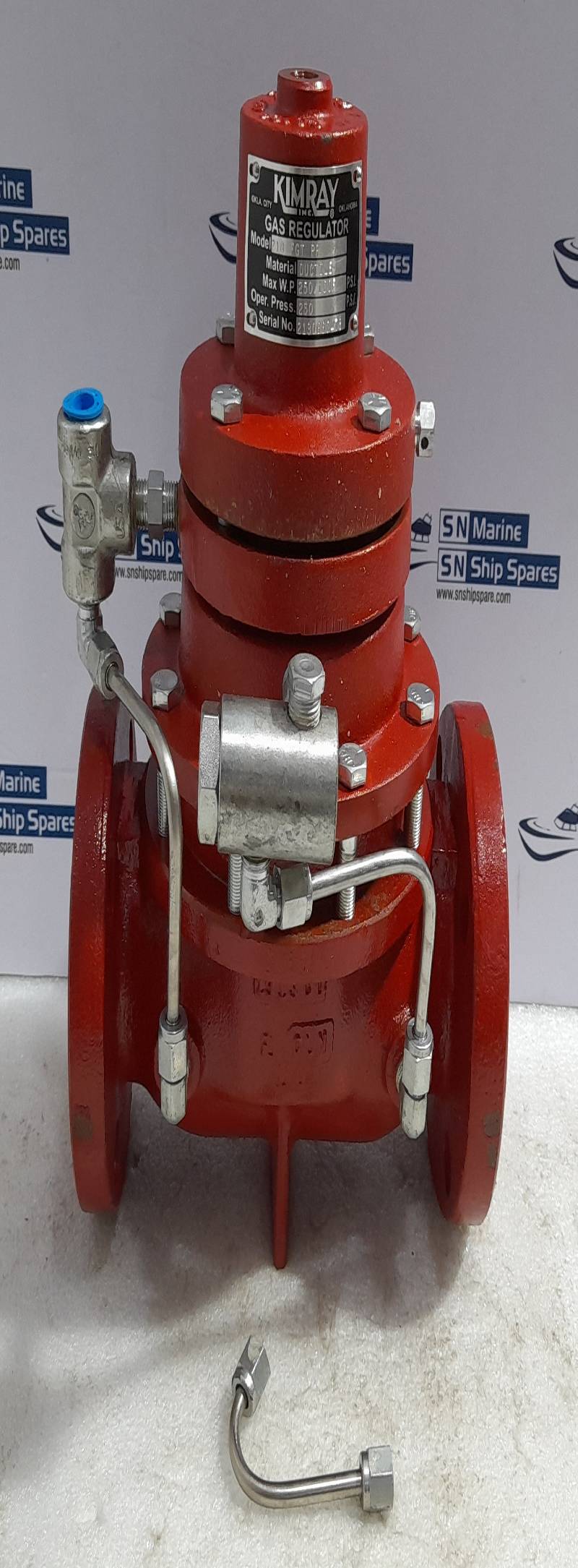 Kimray 218 FGT PR Gas Regulator KIM-ABW Pressure Reducing Valve ABW