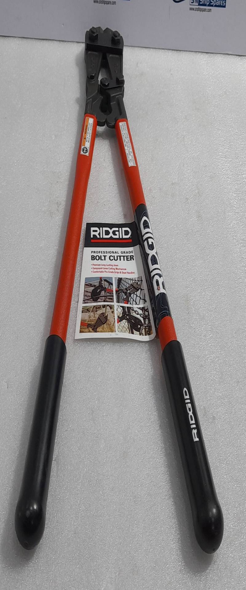 Ridgid 14223 S 24 Bolt Cutter 24” Type Center Cut Model S24
