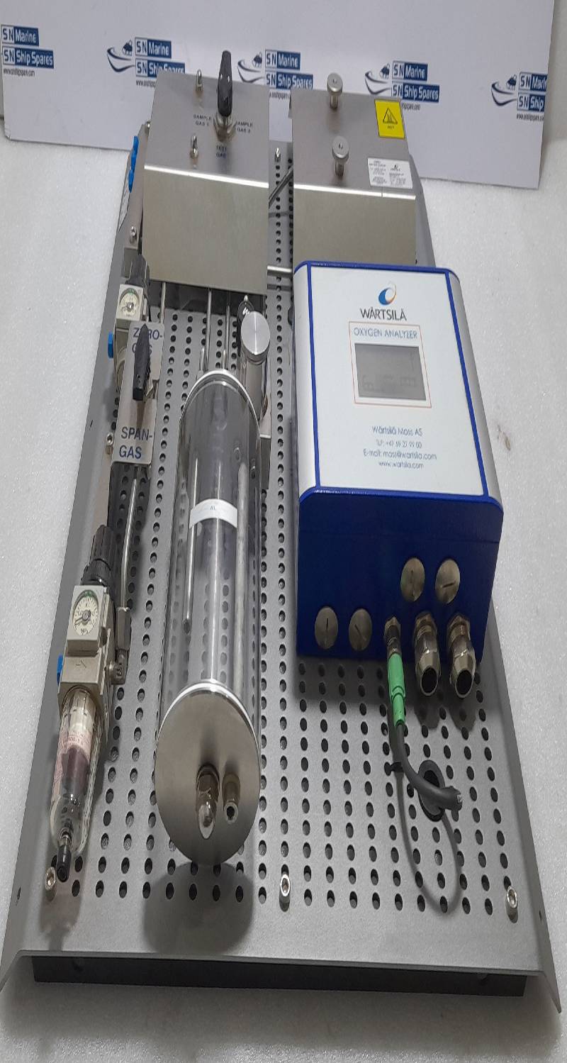 Wartsila 350753 N9374-014 Oxygen Analyzer Panel Hamworthy SN53-10 G36 H3600a