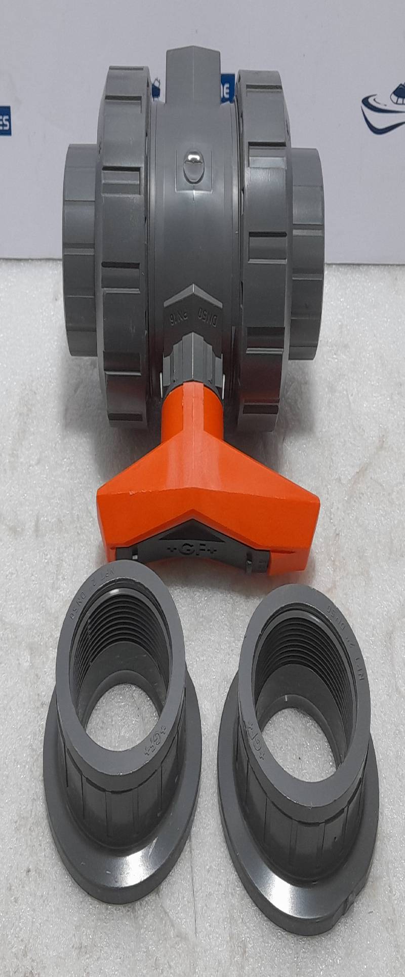 Georg Fischer +GF+ 161 546 347 2” DN50 Ball Valve PVC-U PN16 EPDM Type 546