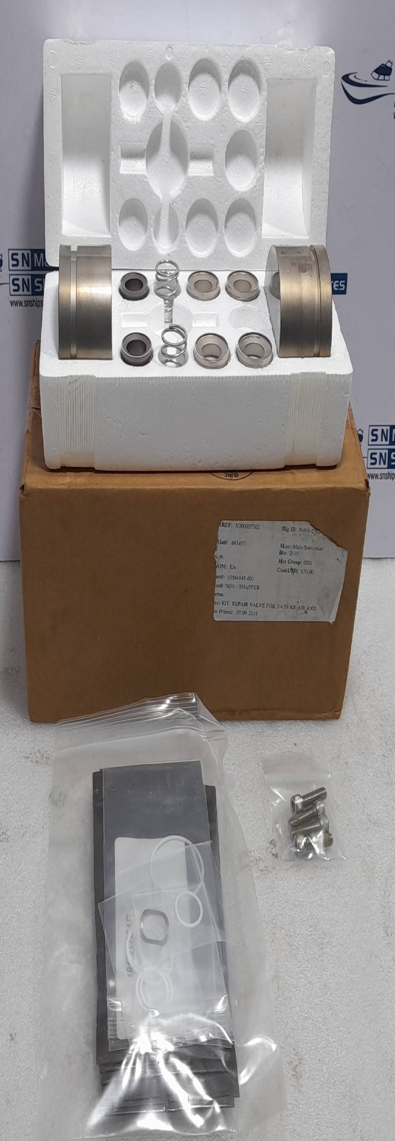 Proserv 44550 RK Ver 001 Repair Kit Regulator 875419 NOV 10564145-001