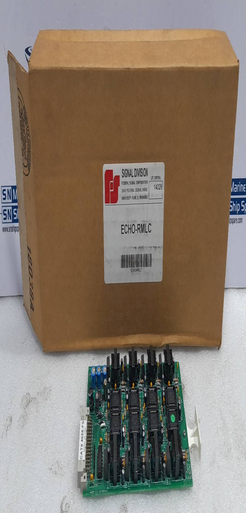 Federal Signal ECHO-RMLC PCB 4658-FS Jeron ESI PT. 13727D