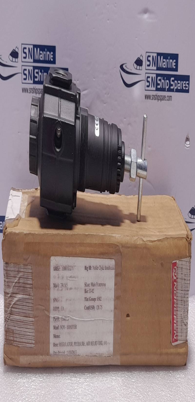 Norgren R74G-4AT-RSG Regulator In 300 PSIG Out 250 PSIG NOV Shaffer 1200013