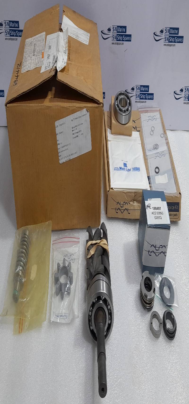 Alfa Laval 57109587DXXVCC Repair Kit For Feed Pump 57109587 Repair Kit 