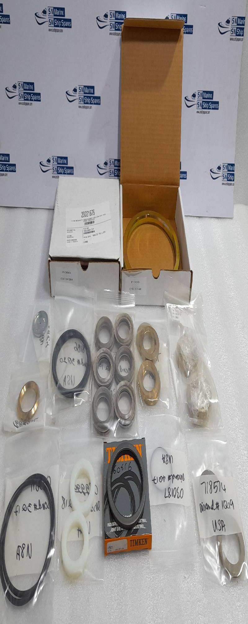 National Oilwell Varco 718636 Spare Parts Kit 3-15M T-B VLV 2YRS SVC