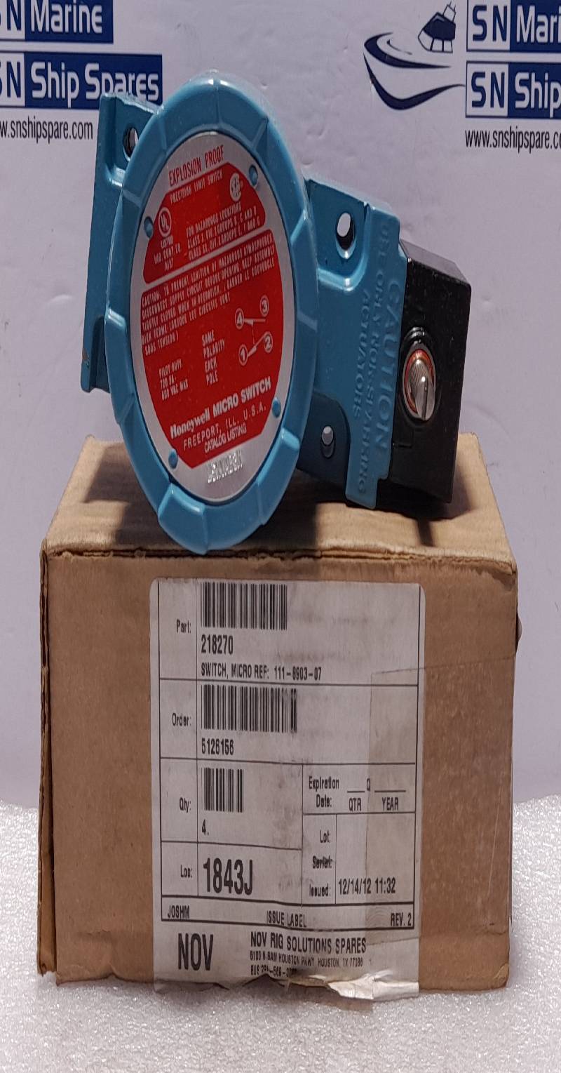 Honeywell Micro Switch LSXYAB3K Limit Switch Pilot Duty 720VA 600VAC Max NOV 218270