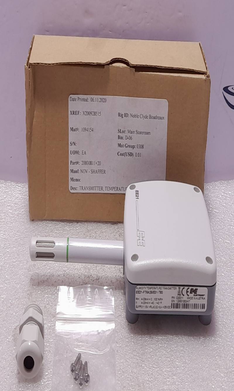 E+E Electronik EE21-FT6A26/E01-T83 Humidity Temperature Transmitter Q30011 EE21
