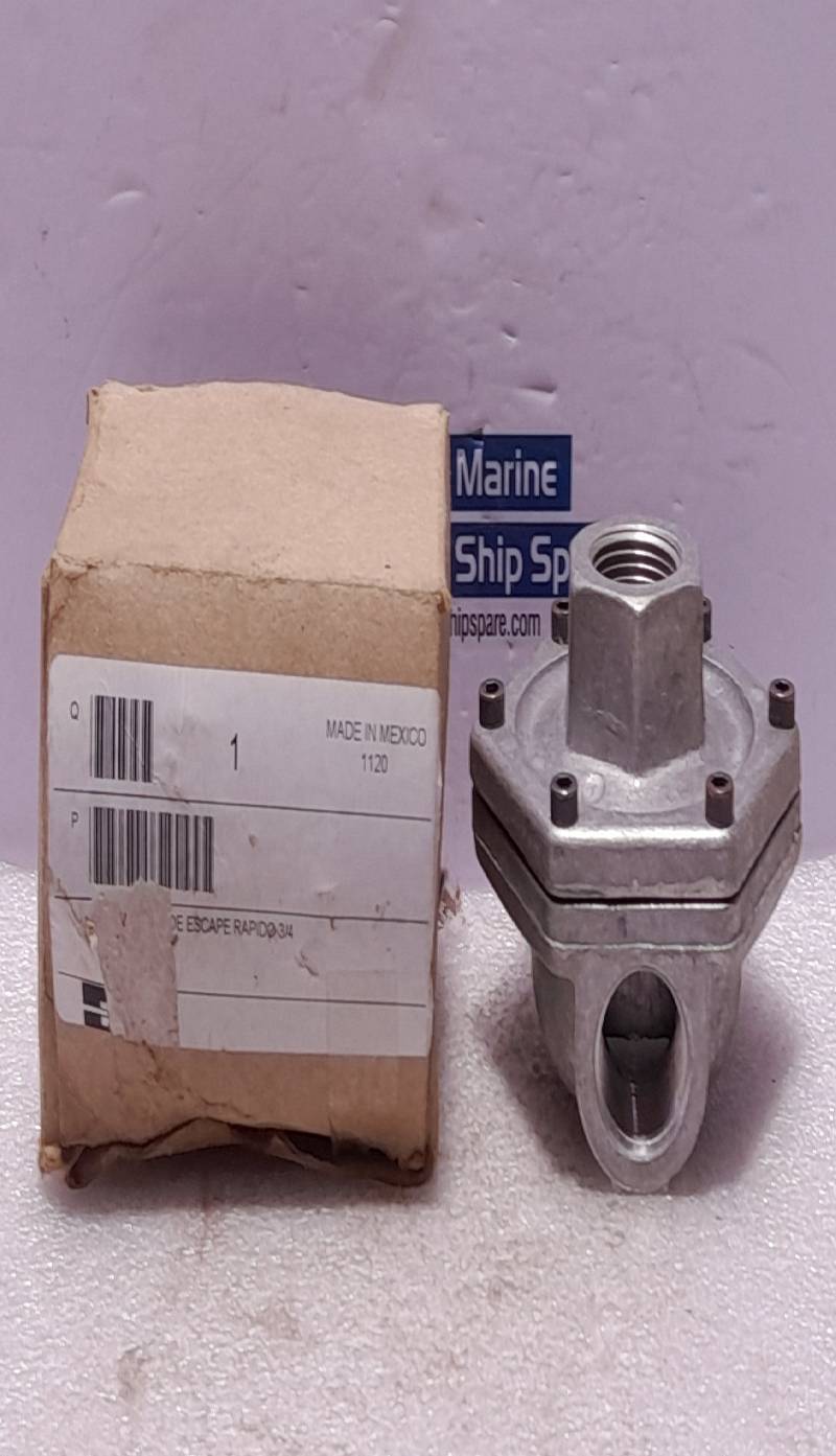 Parker Schrader Bellows 0R75B Quick Exhaust Valve Max PSI 150