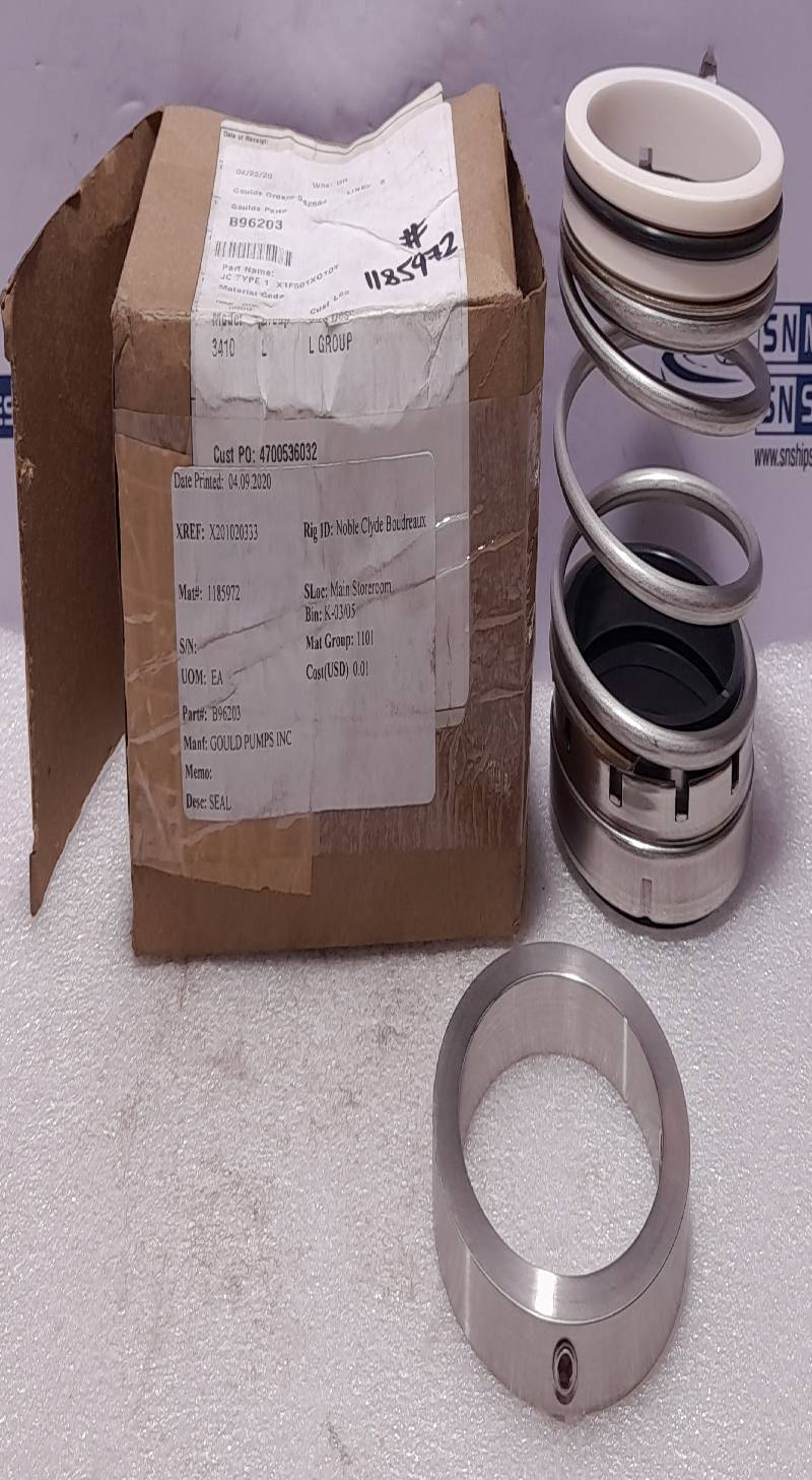 John Crane B96203 Mechanical Seal Goulds Pump B96203 