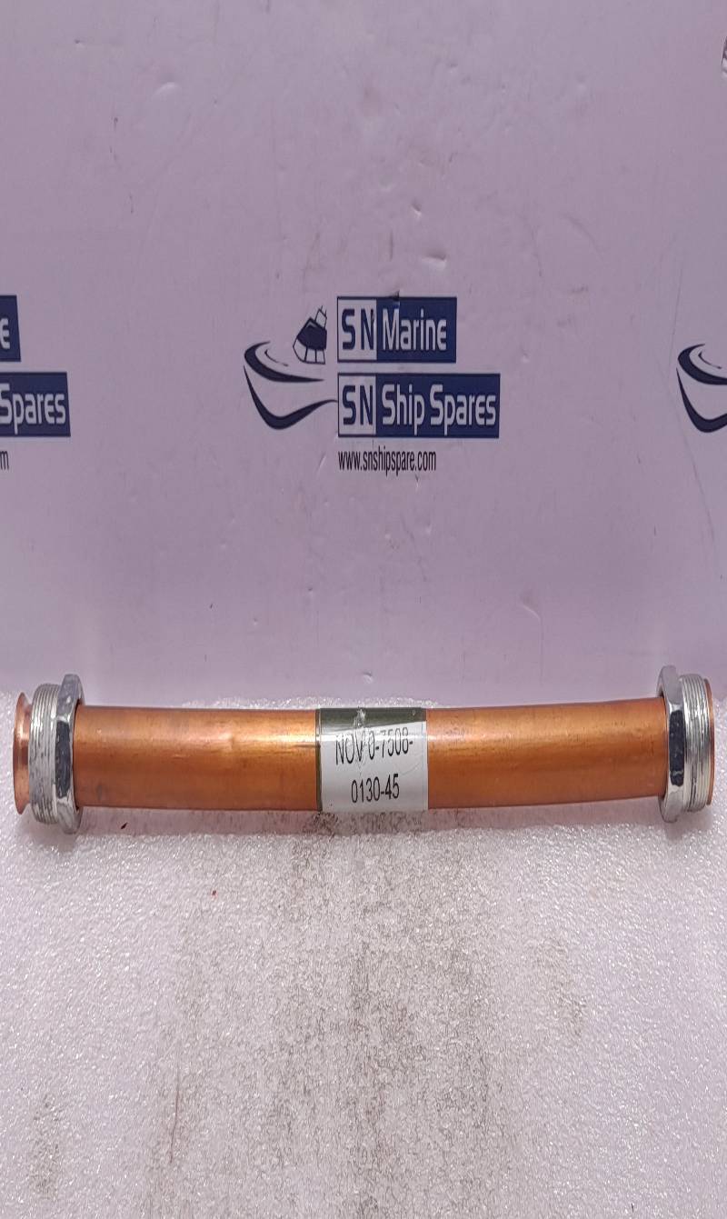NOV Emsco 0-7508-0130-45 Tubing Assembly 5/8 In Copper
