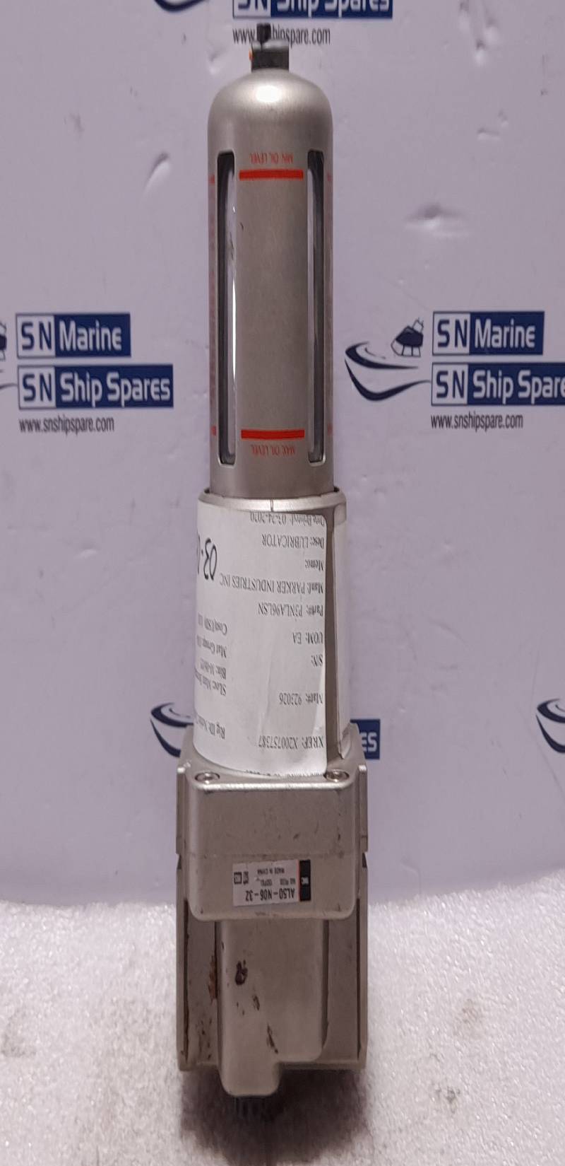 SMC AL50-N06-3Z Lubricator Max Press 150PSI AL50N063Z