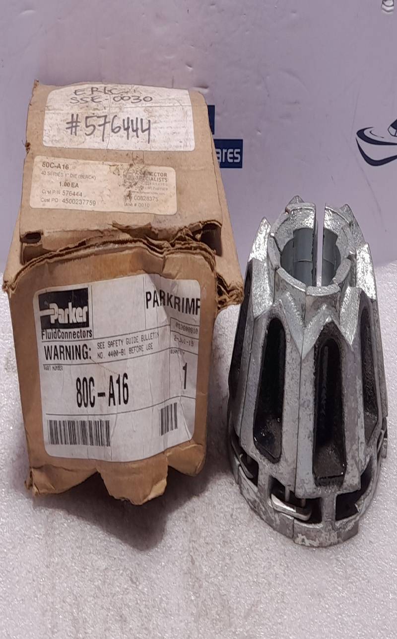 Parker Parkrimp 80C-A16 Hose Die Crimper 80CA16