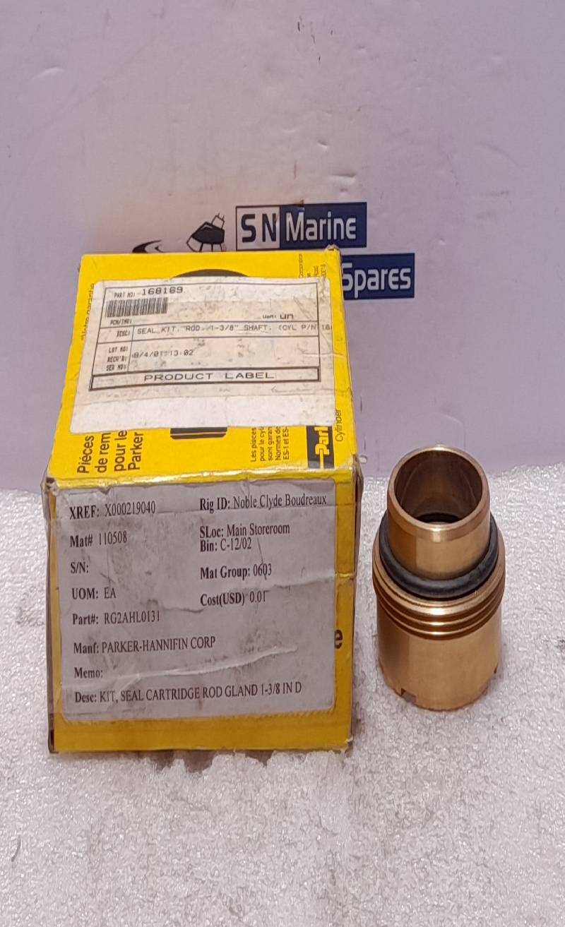 Parker RG2AHL0131 3/8” Buna Rod Gland Cartridge Kit 168469 