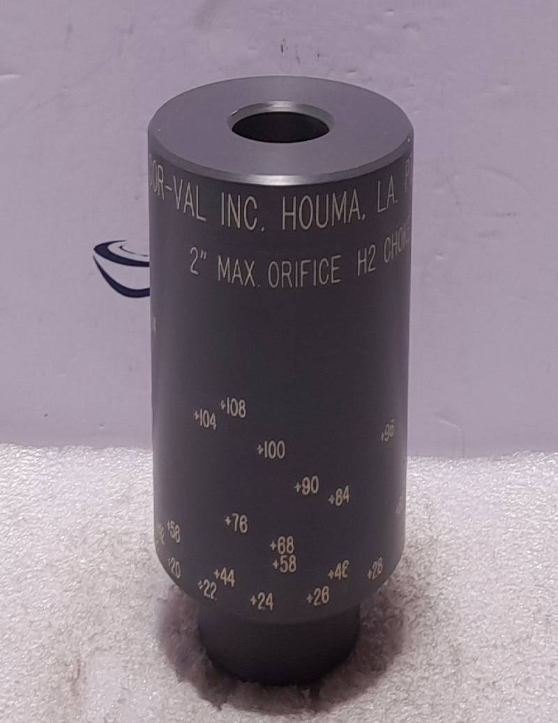COR-VAL 2” Max Orifice H2 Choke 2508A CH-2TYPE T3 20356510 Choke Indicator