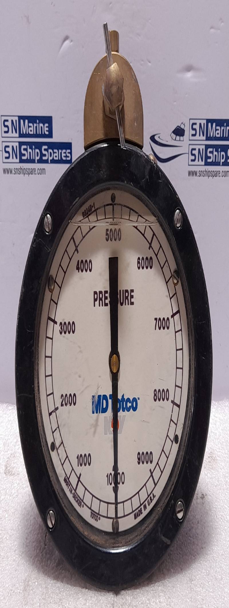 MD Totco NOV GA58-10 Pressure Indicator Gauge 0-10000 PSI