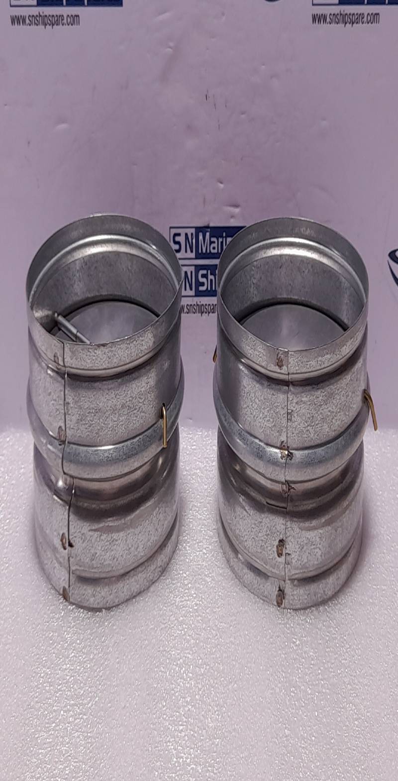 W W Grainger 5C523 Backdraft Damper Inline 4In Dia 