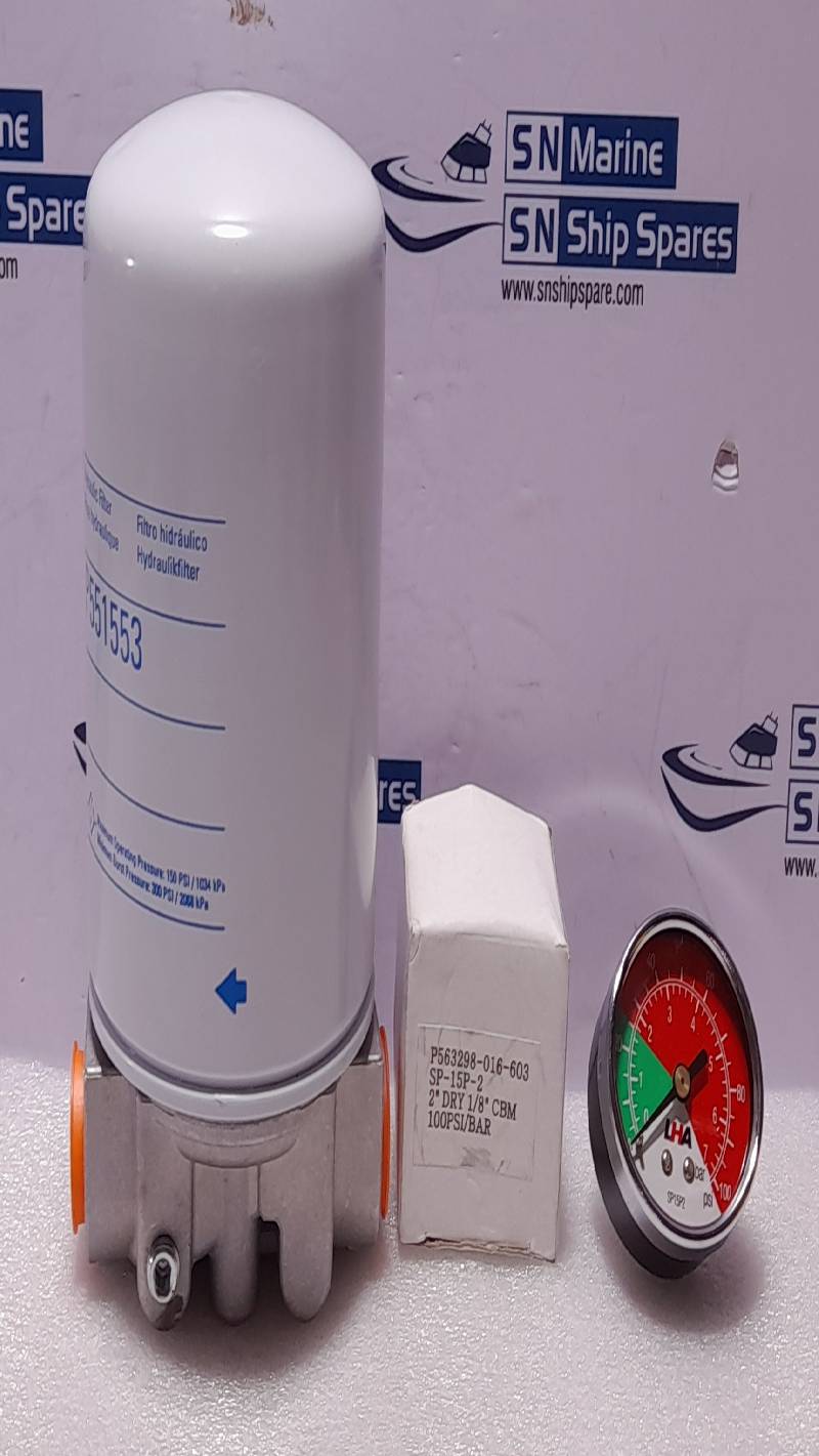 Donaldson P551553 NOV 7805772 Hydraulic Filter 25 Micron Spin-On