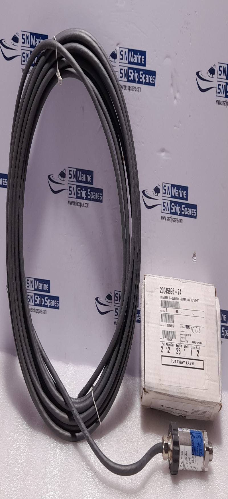 Wika IS-20-S Transmitter 12291226 0-25 Bar 4-20mA 10-30VDC NOV 20045996+74