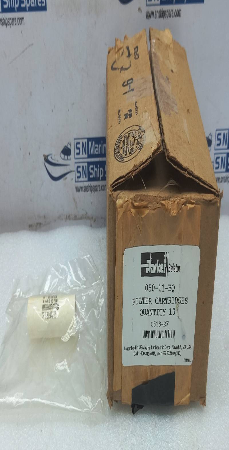 Parker Balston 050-11-BQ Filter Cartridges C518-RF 10PCs In Lot