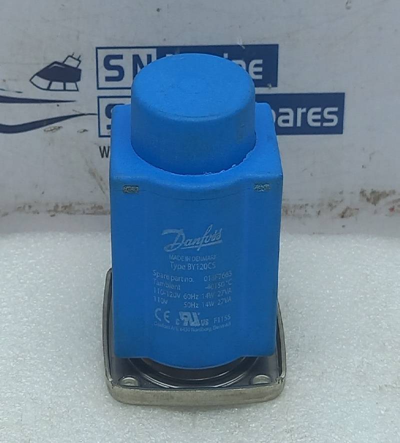 Danfoss 018F7663 Solenoid Coil Type: BY120CS