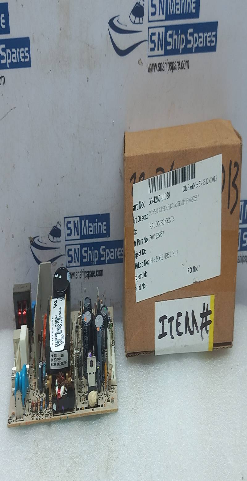 Artesyn NFS25-7608J Power Supply 100-240VAC 1.2-0.6A 50/60Hz RS Components 629-5557