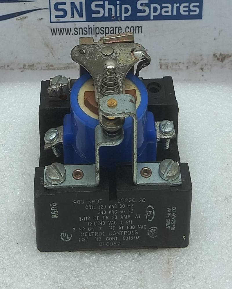 Deltrol Controls 900 SPDT Power Relay 09C057