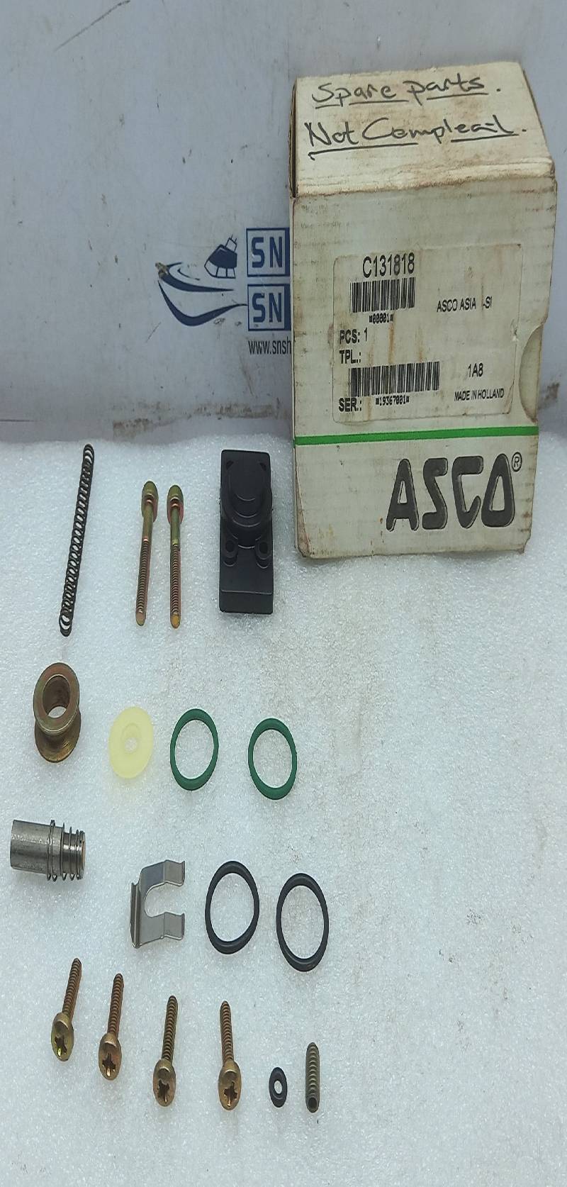 Asco C131818 Repair Kit For Solenoid Valve Asco Joucomatic 88100002
