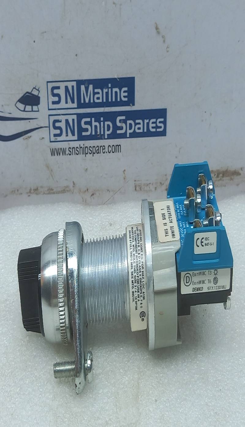 Allen-Bradley 800H-JP5KA7# Heavy Duty Selector Switch Unit Ser C Bulletin: 800H