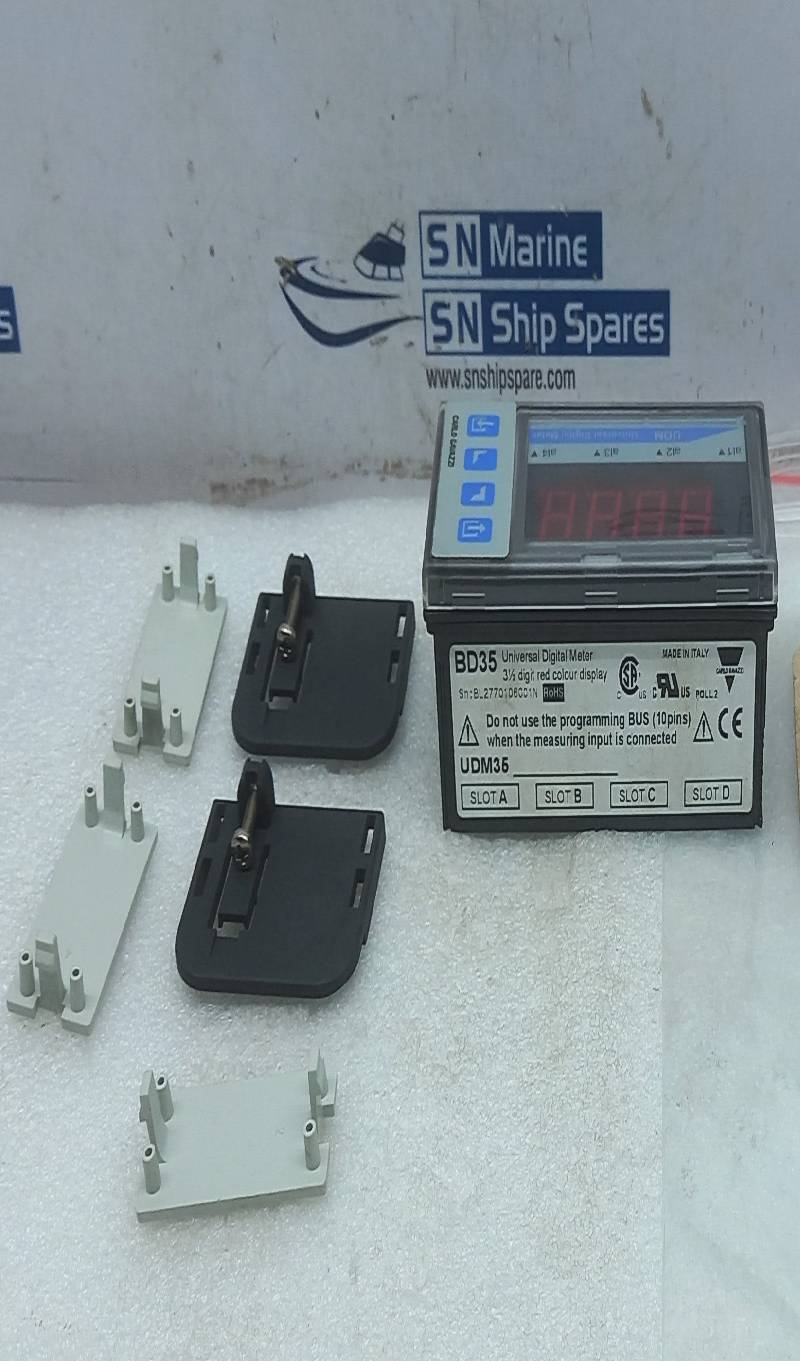 Carlo Gavazzi BD 35 Universal Digital Meter 3 ½ Digit Red Colour Display POLL 2
