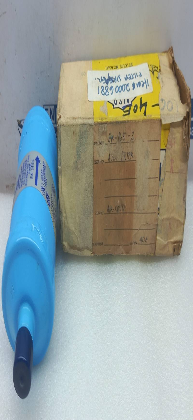 Alco Controls EK-165S Extra Klean Refrigerant Filter Drier S.W.P. 500PSIG