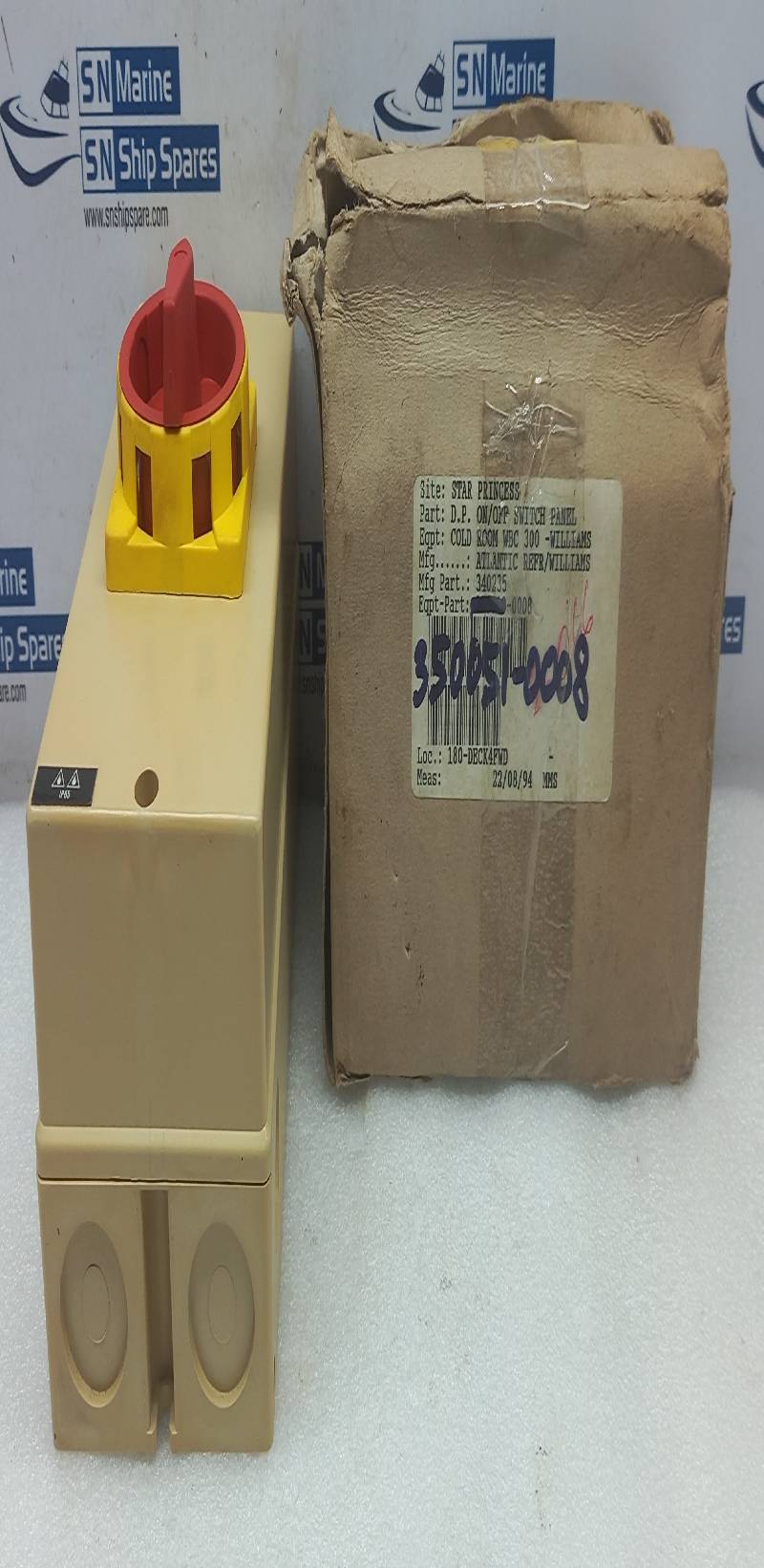 Atlantic 340235 On/Off Switch Kraus & Naimer