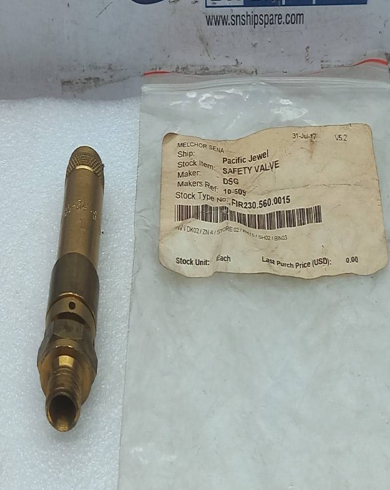 DSG 10-609 Safety Valve TUV.SV.85-341.8.D/G.0,32