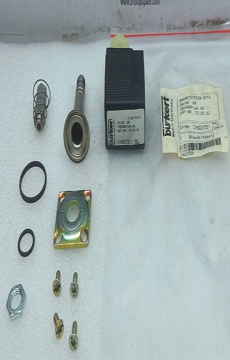 Burkert Magnet system 6014 Solenoid Valve CH02721 Kit