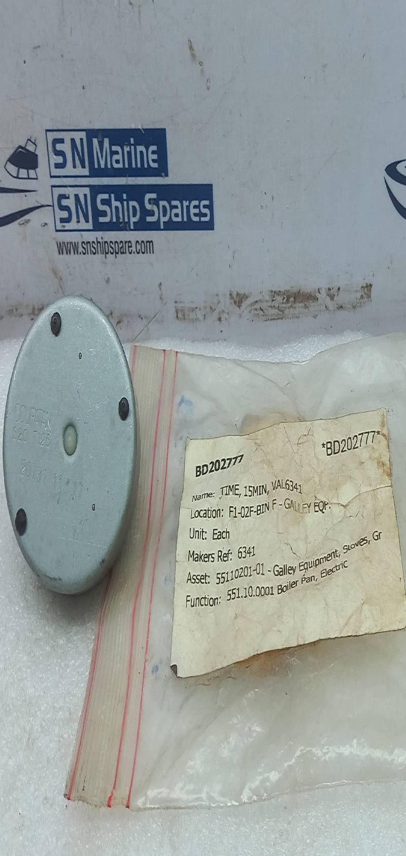 Coupatan S20 T125 Mechanical timer with sound signal V200 Ms