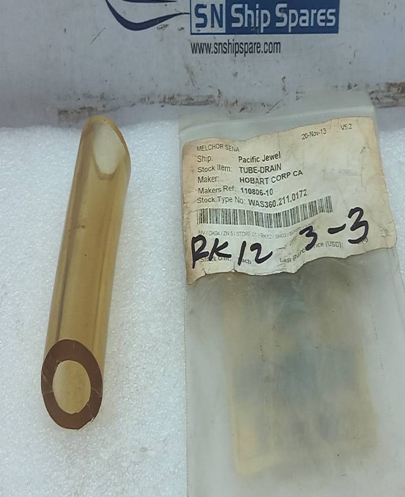 Hobart 00-110806-00010 Tubing 2 Pcs / Lot