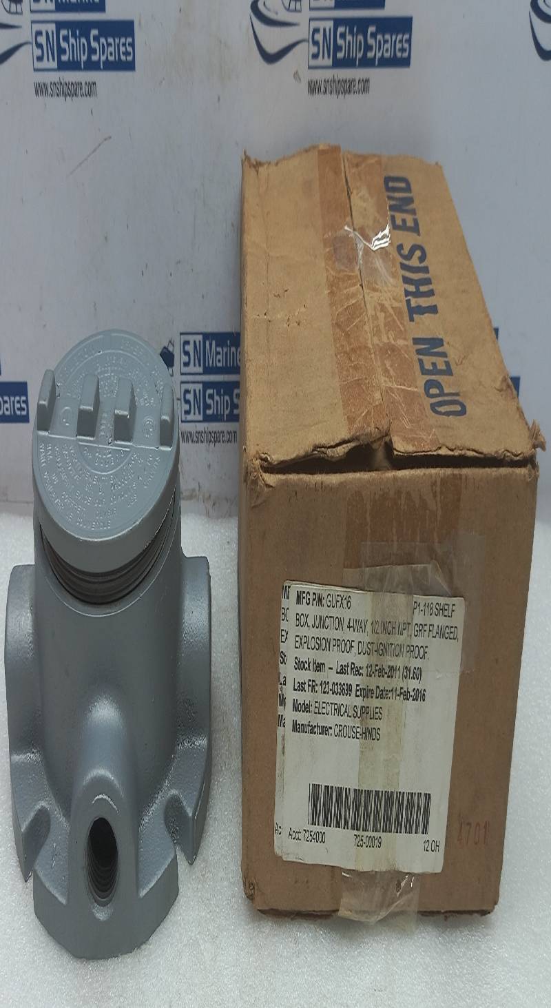 Appleton GUFX16 Hazardous Location Conduit Outlet Box 1/2”