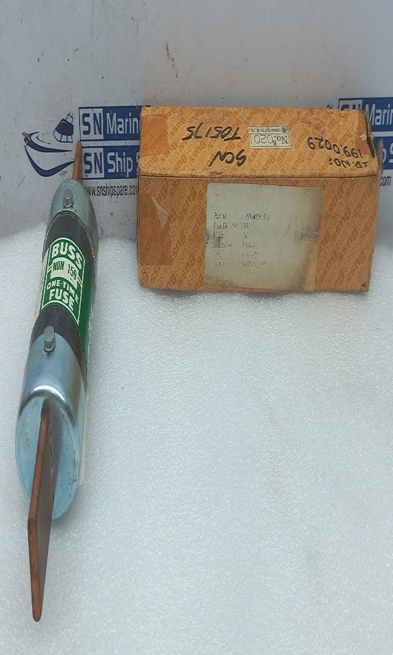 Bussmann Non 150 One Time Fuse 150A 250 Volts or Less a-c Class H 4 Pcs / Lot