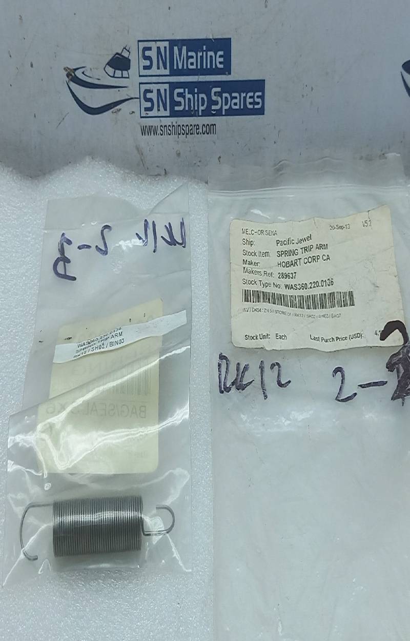 Hobart 00-289637 Spring Trim Arm 289637 4 Pcs / Lot